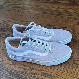 Vans tan/gray sneakers
